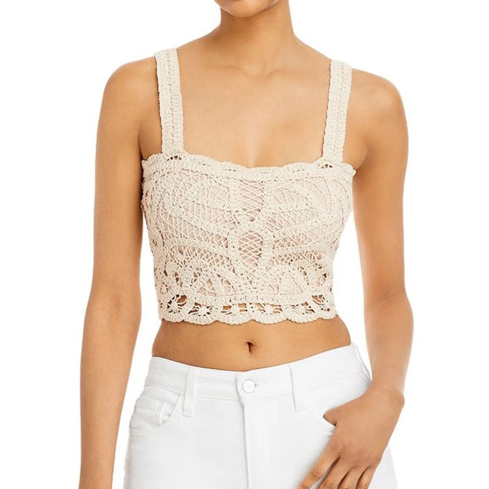 Zara crochet top